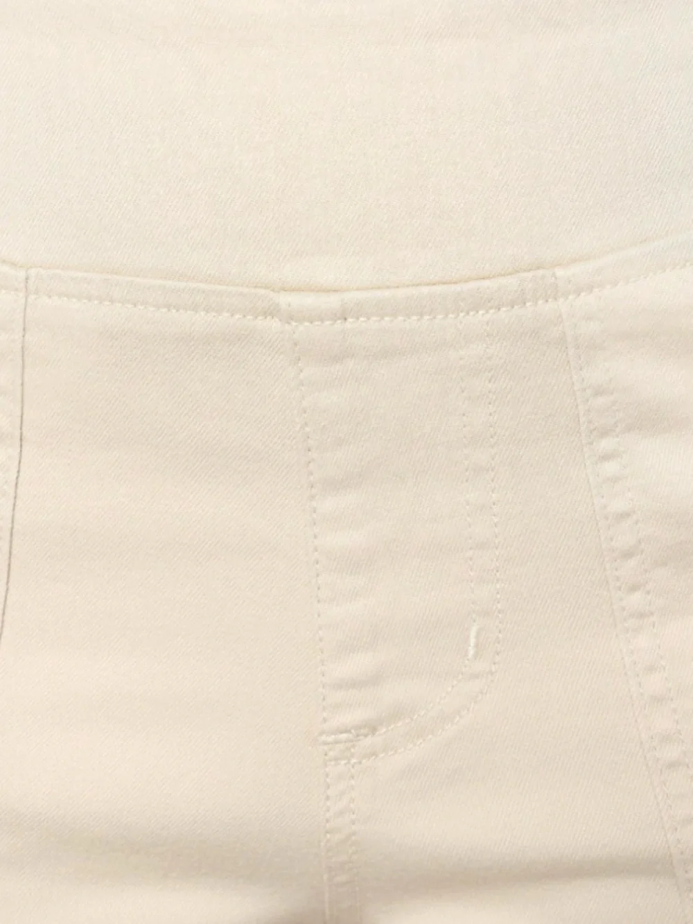 Belle by Kim Gravel Petite TripleLuxe Twill Wide Leg Cropped Pants Size 4P Sand